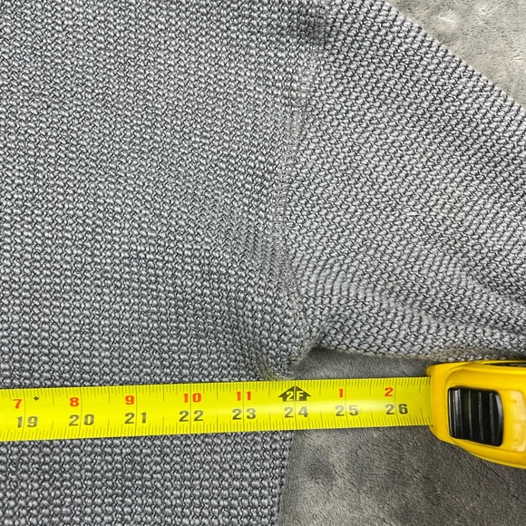 Sweaty Betty Size US 8 Gray Quarter-Zip Sweater minor flaws - Picture 10 of 12